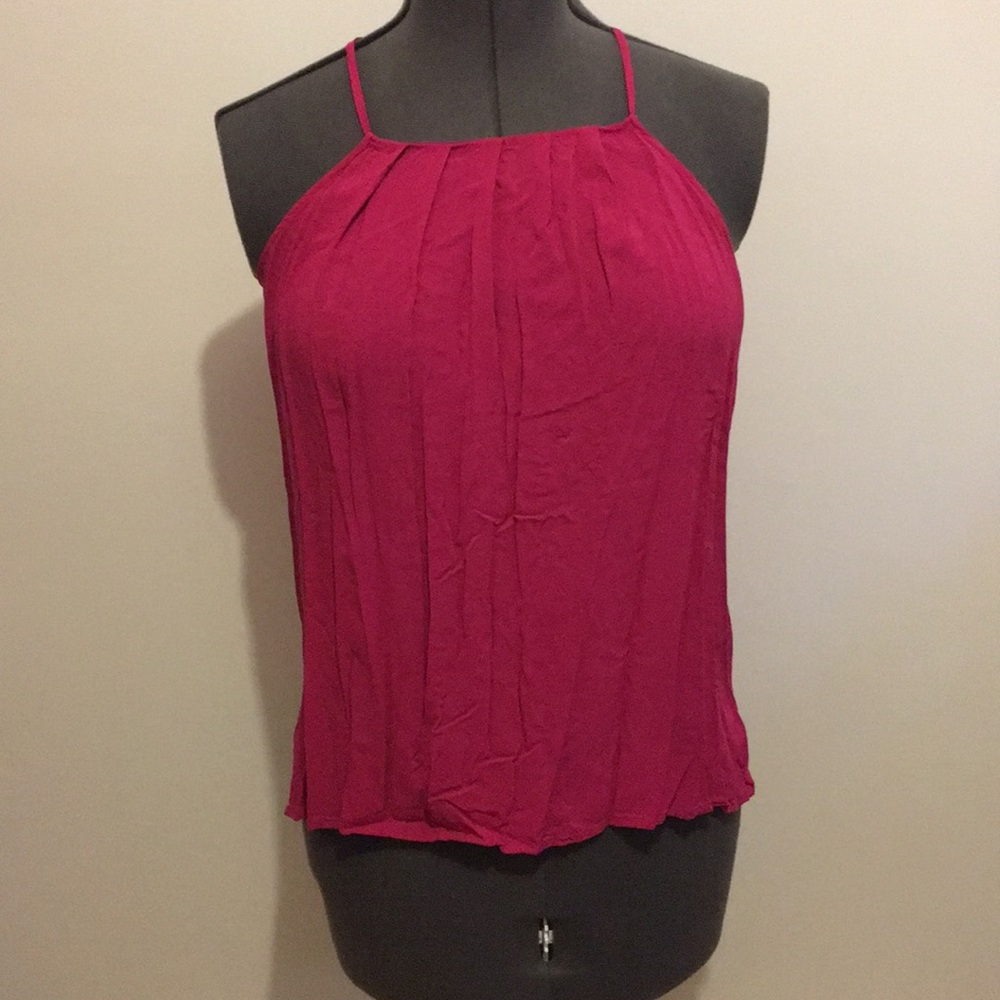 A splash of pink tank top!